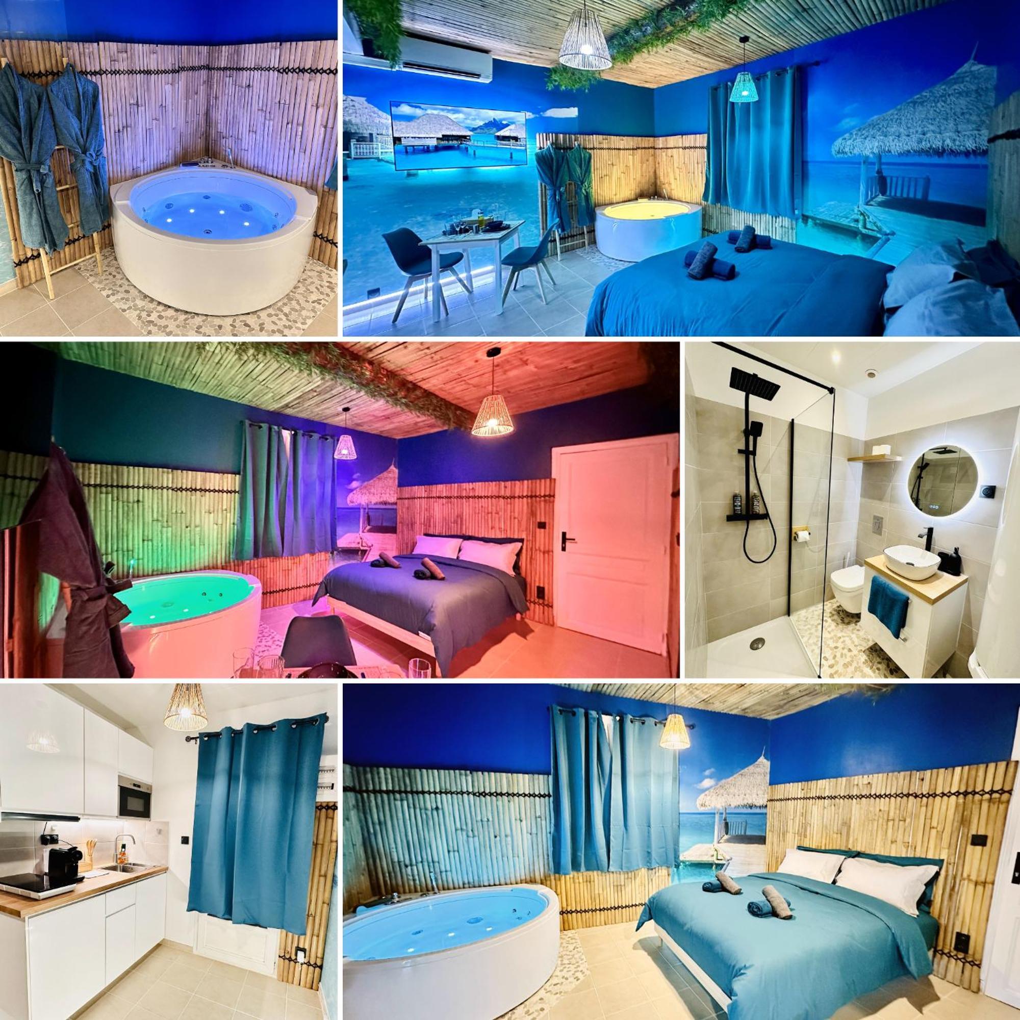 Narbnb - Bora-Bora Suite - Jacuzzi - Centre - Clim ナルボンヌ エクステリア 写真